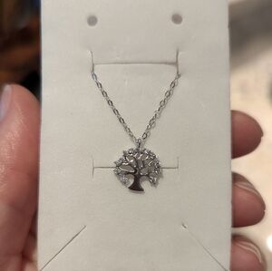 Tree of life sterling silver necklace